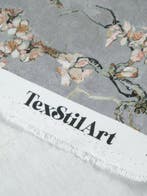 Gratis verzending! TexStilArt - Van Gogh ALMOND Grey -