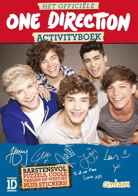 One Direction het officiele activityboek / One Direction, Boeken, Kinderboeken | Jeugd | 10 tot 12 jaar, Zo goed als nieuw, Verzenden