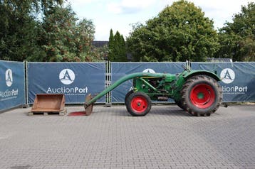 Veiling: Minitractor Deutz Diesel Met Baas Voorlader, Zakelijke goederen, Ophalen, Nieuw