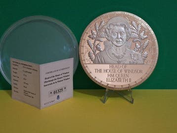 Verenigd Koninkrijk. Medal 2016, Head of The House of