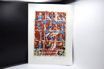 Mimmo Rotella (1918-2006) - La Mia Bocca