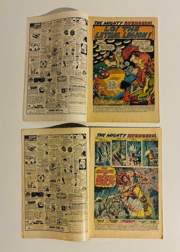 Avengers #79 #80 - 2nd app of the Lethal Legion / 1st app of, Nieuw