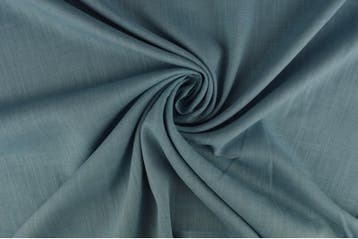 10 meter linnen viscose - Vintage blauw, Hobby en Vrije tijd, 120 cm of meer, Linnen, Verzenden, Blauw
