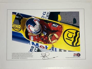 Williams - Nigel Mansell - 1986 - Print, Nieuw
