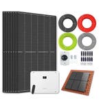 Zonnepanelen pakket voor schuindak - 5.6 kW - 8x 700, Ophalen of Verzenden, Nieuw