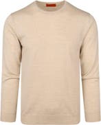 Suitable Merino Pullover O Beige maat Maat 52/54 (L) Heren, Maat 52/54 (L), Verzenden, Beige, Nieuw