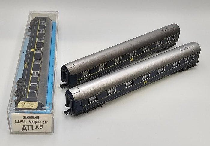 Atlas, Rivarossi N - 2686 - Ensemble de wagons de passagers, Hobby & Loisirs créatifs, Trains miniatures | Échelle N