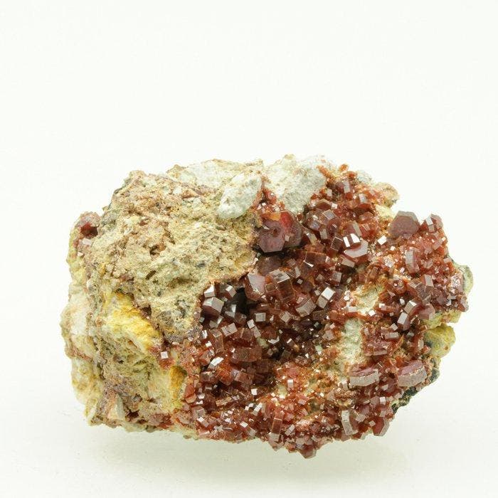 Perfect! Red Blood VANADINITE op Matrix Extraordinary, Verzamelen, Mineralen en Fossielen