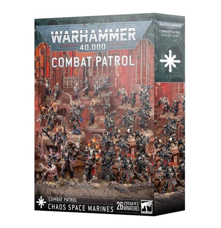 Combat Patrol Chaos Space Marines 2024 (Warhammer Nieuw), Hobby en Vrije tijd, Wargaming, Ophalen of Verzenden