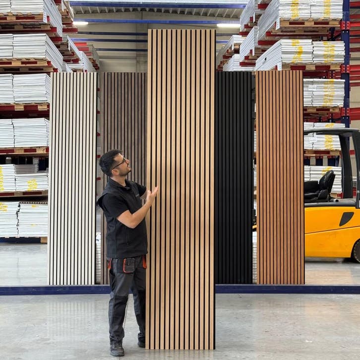 Akoestische Wandpaneel - 60 x 240 cm - 34.90 €, Maison & Meubles, Accessoires pour la Maison | Décorations murale, Enlèvement ou Envoi