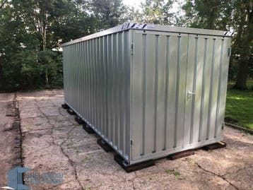 Actie van de dag! Container buiten van BOS - Demontabel 5x2M