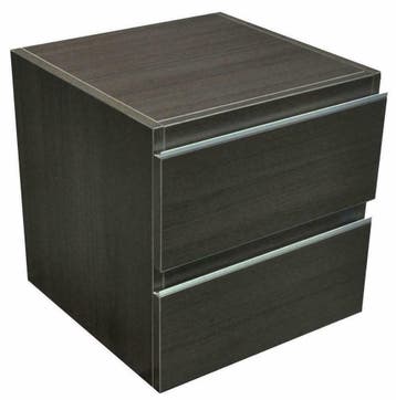 Ladekast 450x450 houtnerf grijs, Huis en Inrichting, Badkamer | Badkamermeubels, Ophalen of Verzenden, Nieuw