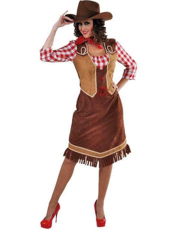 Cowgirl jurk voor dames, Ophalen of Verzenden, Nieuw