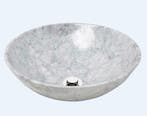 Firenze Waskom / NATUURSTEEN Opzetwastafel Rond, Doe-het-zelf en Bouw, Ophalen of Verzenden, Nieuw