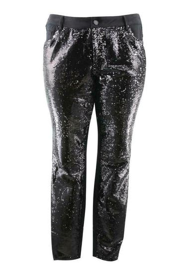 Broek Zizzi glitter pailletten voor maat 44, Verzenden, Nieuw