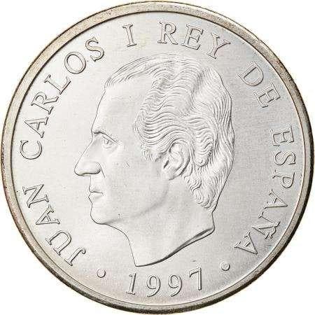 Espagne. Juan Carlos I. 2000 Pesetas 1997 Estatua Don, Timbres & Monnaies, Monnaies | Europe | Monnaies non-euro