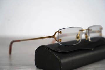 Cartier - CT0092O Shiny Gold - Lunettes de vue