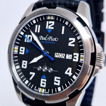 Paul Picot - Pilot 42mm P2053 - P2053 - Homme - 2020-2025