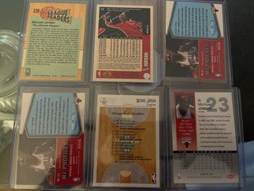 Fleer Collectors Choice, NBA Hoops Michael Jordan Original, Nieuw