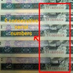 China. - 5 x 2 Yuan 1990 - Pick 885b - consecutive (Zonder