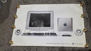 Original Apple Power Mac G4 Cube Poster (dealer) - Macintosh, Nieuw