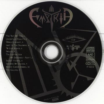 Empyria – Behind Closed Doors (CD, 1996), Verzenden, Gebruikt
