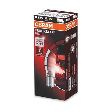 Osram R5W Gloeilamp 24V 5W BA15s Truckstar Pro 10 Stuks, Verzenden, Nieuw