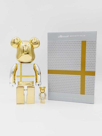 Medicom Toy plus - Be@rbrick 400% + 100% - Medicom Toy Plus