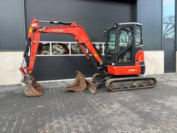 Veiling: Minigraver Kubota U36-4 Diesel 17.7kW 2019, Ophalen