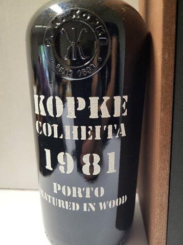 1981 Kopke - Colheita Port, Tawny - Gebotteld in 2019 -, Nieuw