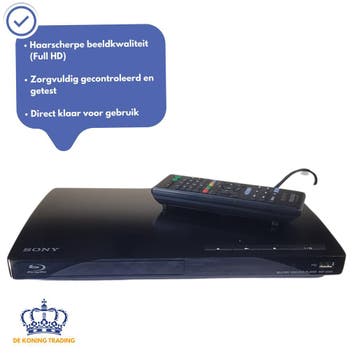 Sony BDP-S185 | Blu Ray Speler | DVD Speler | Blu-ray speler, Verzenden, Gebruikt, Sony
