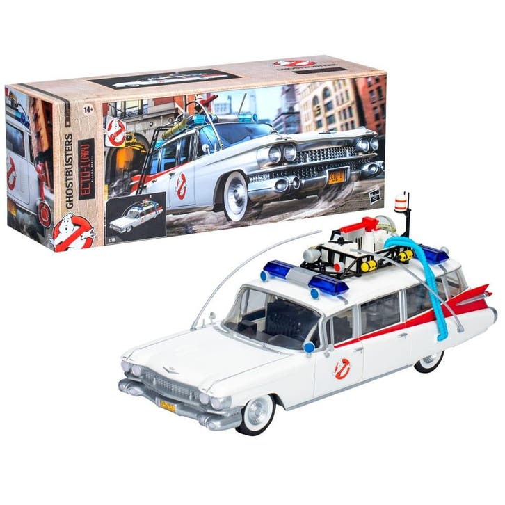 Ghostbusters Plasma Series Vehicle 1/18 Ecto-1 (1984), Collections, Cinéma & Télévision, Enlèvement ou Envoi