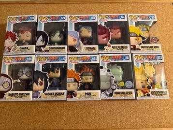 Funko - Funko Pop - Mixed Lot - Naruto Shippuden