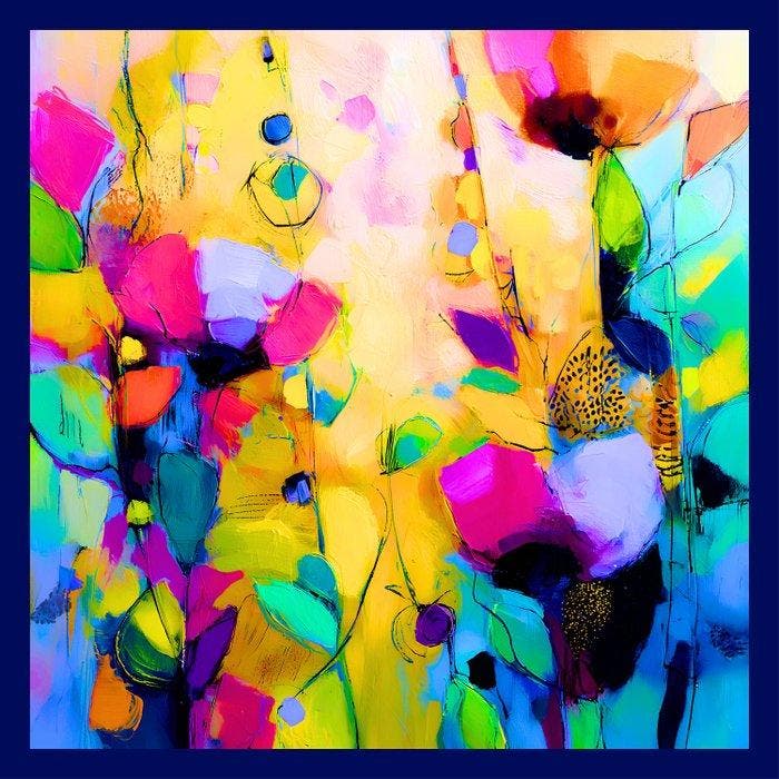 Marta Ellie (1985) - Golden Bloom XXL, Antiquités & Art, Art | Objets design