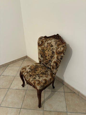 Fauteuil - Hout - Luigi XV