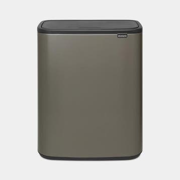Brabantia Bo Touch Bin prullenbak 60L — gebruikt, Verzenden, Nieuw