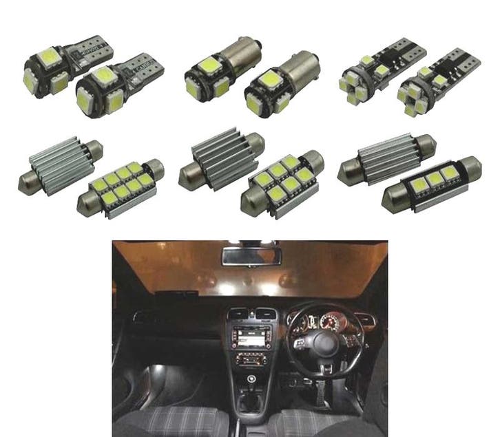 KIT 16 AMPOULES LED INTÉRIEUR POUR VOLKSWAGEN VW GOLF 5 GTI, Autos : Pièces & Accessoires, Éclairage, Envoi