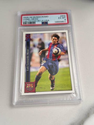 2005/06 Mundicromo Las Fichas de La Liga Lionel Messi #602 -