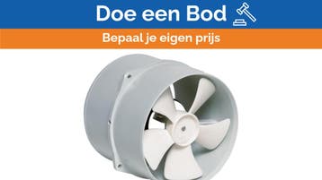 Bieden: Vetus VENT17812 in-line ventilator 12V, Ophalen of Verzenden