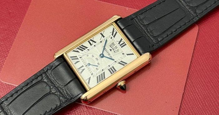 Cartier - Tank Louis - W1560003 - Homme - 2010-2020, Bijoux, Sacs & Beauté, Montres | Hommes