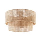 tectake Plafondlamp Lignea Lux van jute in boho-stijl, 40W -, Verzenden, Nieuw