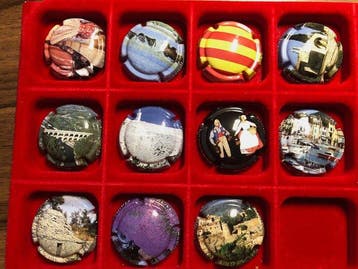 Collectie champagnecapsules - Volledige series & divers.