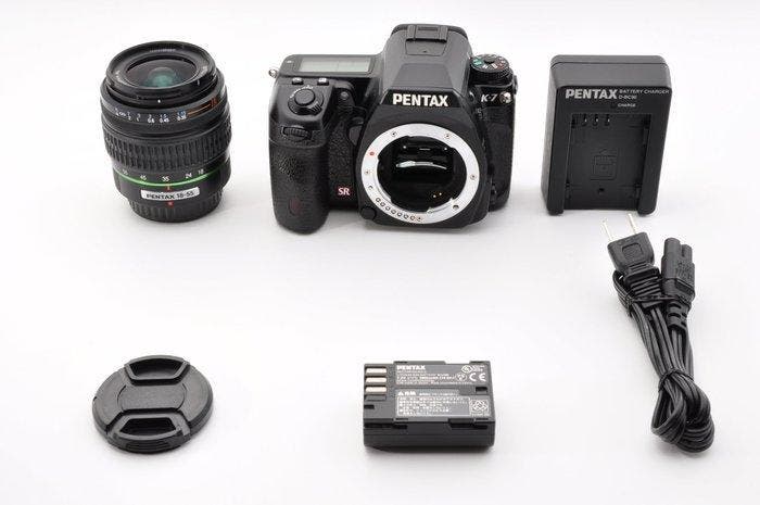 Pentax K-7  DA 3.5-5.6/18-55mm AL [#1586] Digitale camera, Audio, Tv en Foto, Fotocamera's Digitaal
