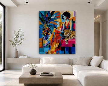 Kiri Aguilera (1982) XL 120 x 90 cm - La Quietud de la Mujer