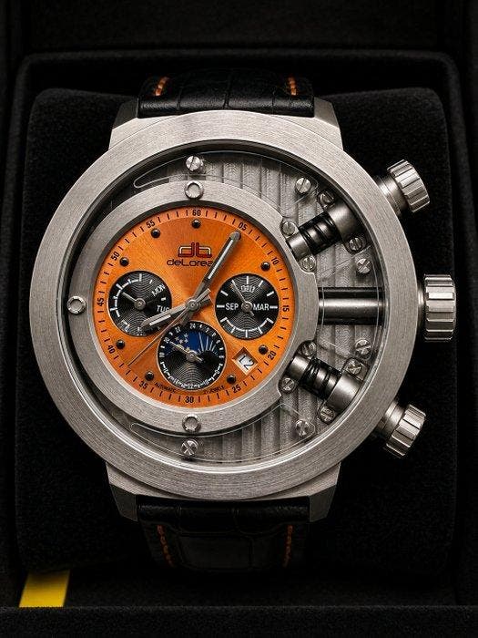 DeLorean - Time Machine Automatic - Zonder minimumprijs -, Bijoux, Sacs & Beauté, Montres | Hommes