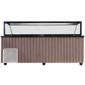 Saladette | 4 Deuren | Boven 6x 1/1 GN | 0°C/+8°C |, Verzenden