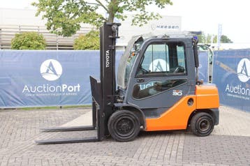 Veiling: Heftruck Toyota 02-8FDF30 Diesel 3000kg 3.7m 2020, Ophalen