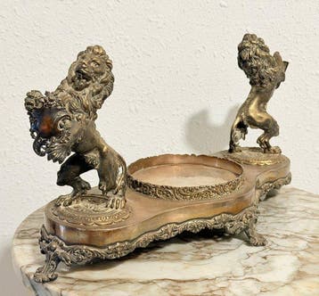 Meriden Silver - Tafelmiddenstuk - Zilverbrons -