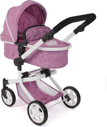 Poppenwagen Jeans Roze | Retour deal | Nu extra goedkoop, Kinderen en Baby's, Speelgoed | Poppen, Verzenden, Zo goed als nieuw