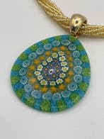 verre de Murano - Collier avec pendentif - Verre de Murano